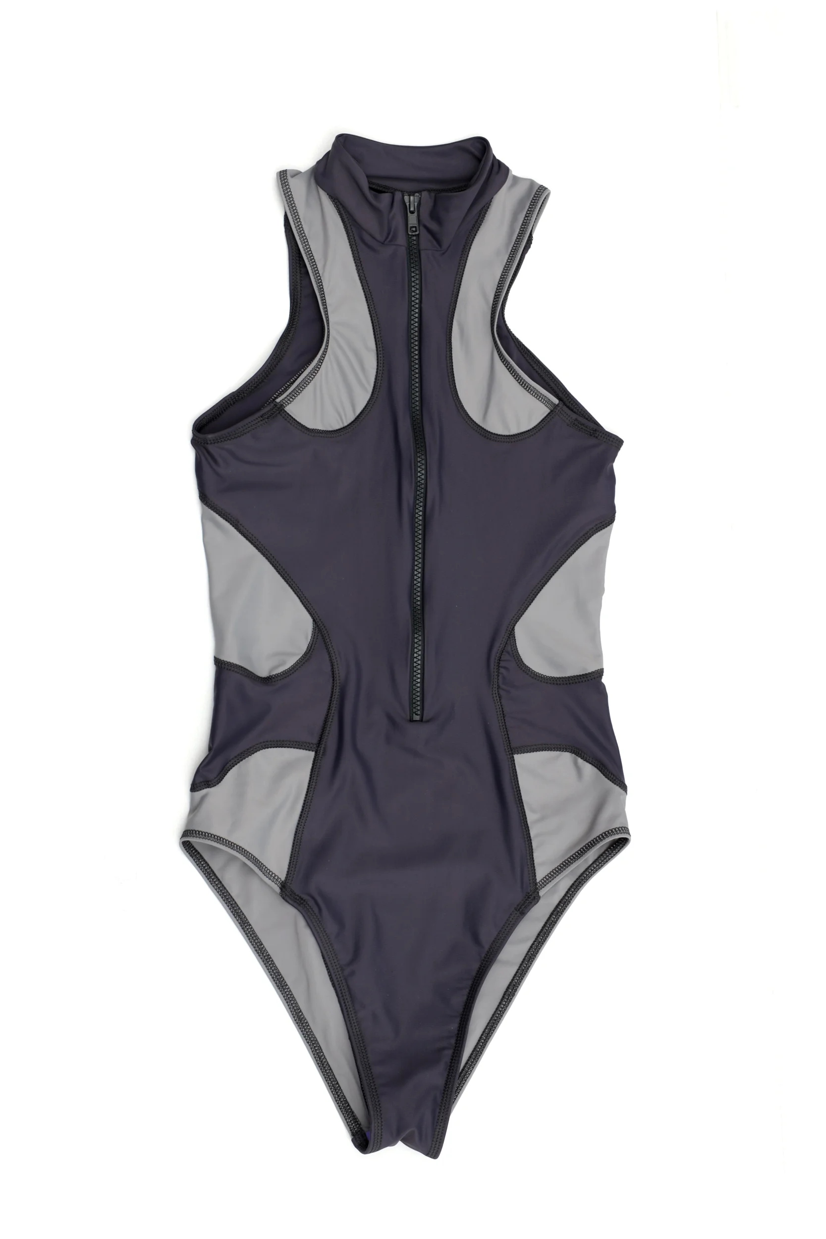 MANTIS zip-up swimsuit